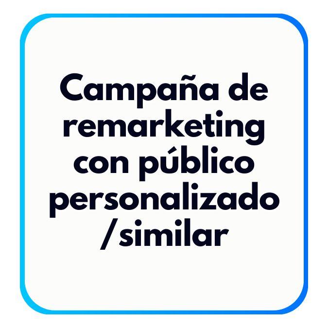 Campaña de remarketing con público personalizado_similar